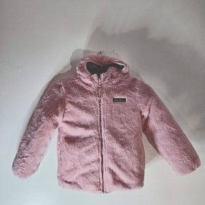 Eddie Bauer Reversible Faux Fur Coat, Size 5-6